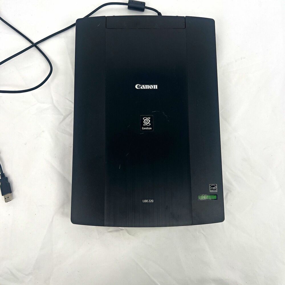 Canon CanoScan LiDE 220 Flatbed Scanner 4800x4800 DPI 48-bit USB A4 LED